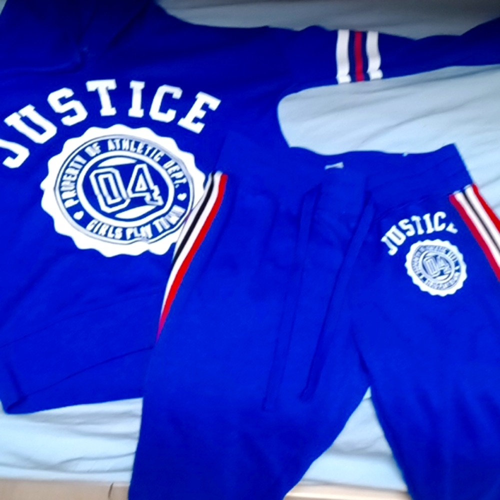 Justice sweatsuit
